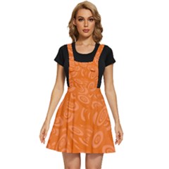 Orange-ellipse Apron Dress by nateshop