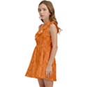 Orange-ellipse Kids  One Shoulder Party Dress View3