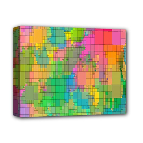 Pixel-79 Deluxe Canvas 14  X 11  (stretched) by nateshop