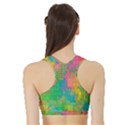 Pixel-79 Sports Bra with Border View2