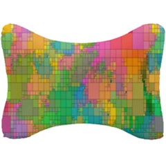 Pixel-79 Seat Head Rest Cushion by nateshop