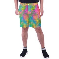 Pixel-79 Men s Pocket Shorts