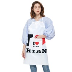 I Love Ryan Pocket Apron by ilovewhateva