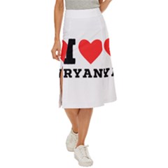 I Love Ryan Midi Panel Skirt