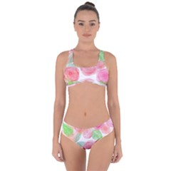 Roses-50 Criss Cross Bikini Set by nateshop