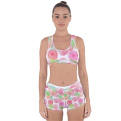 Roses-50 Racerback Boyleg Bikini Set by nateshop