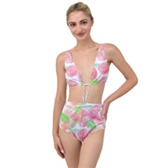 Roses-50 Tied Up Two Piece Swimsuit by nateshop