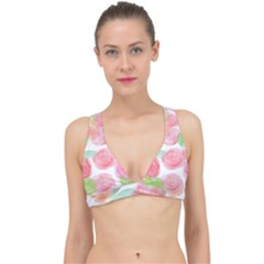 Roses-50 Classic Banded Bikini Top by nateshop