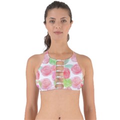 Roses-50 Perfectly Cut Out Bikini Top by nateshop