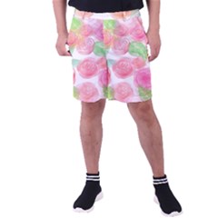 Roses-50 Men s Pocket Shorts