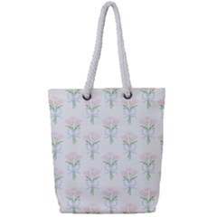 Cfprht4383 Full Print Rope Handle Tote (small) by adorned