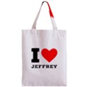 I love jeffrey Zipper Classic Tote Bag View1