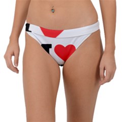 I Love Jeffrey Band Bikini Bottoms by ilovewhateva