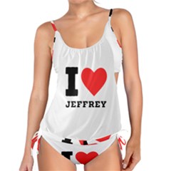 I Love Jeffrey Tankini Set by ilovewhateva