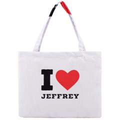 I Love Jeffrey Mini Tote Bag by ilovewhateva