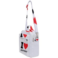 I Love Jeffrey Crossbody Day Bag by ilovewhateva