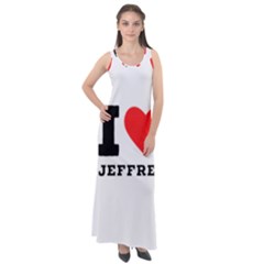 I Love Jeffrey Sleeveless Velour Maxi Dress by ilovewhateva