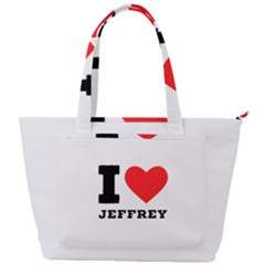 I Love Jeffrey Back Pocket Shoulder Bag  by ilovewhateva