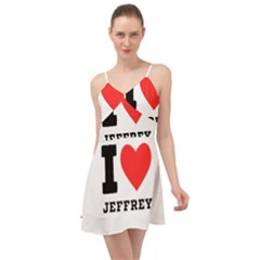 I Love Jeffrey Summer Time Chiffon Dress by ilovewhateva