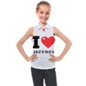 I love jeffrey Kids  Sleeveless Polo Tee View1