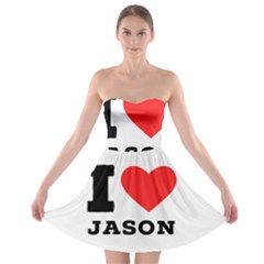 I Love Jason Strapless Bra Top Dress by ilovewhateva