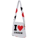 I love jason Zipper Messenger Bag View2