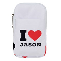 I Love Jason Waist Pouch (small) by ilovewhateva