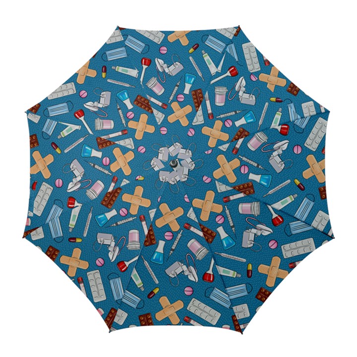 Medicine Pattern Golf Umbrellas