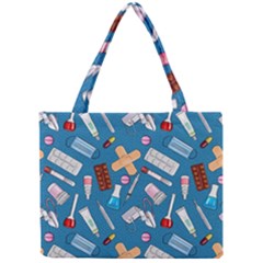 Medicine Pattern Mini Tote Bag by SychEva