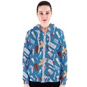 Medicine Pattern Women s Zipper Hoodie View1