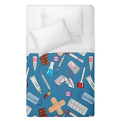 Medicine Pattern Duvet Cover (single Size) by SychEva