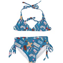 Medicine Pattern Kids  Classic Bikini Set by SychEva