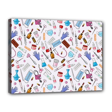 Medical Canvas 16  X 12  (stretched) by SychEva