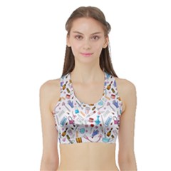 Medical Sports Bra With Border by SychEva