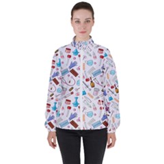 Medical Women s High Neck Windbreaker by SychEva