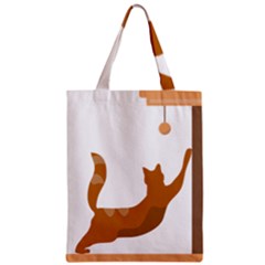 Animal Cat Pet Feline Mammal Zipper Classic Tote Bag by Semog4