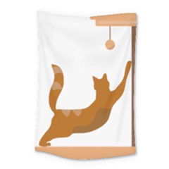 Animal Cat Pet Feline Mammal Small Tapestry by Semog4