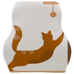 Animal Cat Pet Feline Mammal Car Seat Velour Cushion  by Semog4