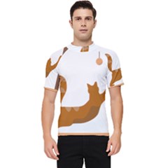 Animal Cat Pet Feline Mammal Men s Short Sleeve Rash Guard by Semog4