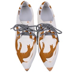 Animal Cat Pet Feline Mammal Pointed Oxford Shoes by Semog4