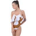 Animal Cat Pet Feline Mammal Drape Piece Swimsuit View1