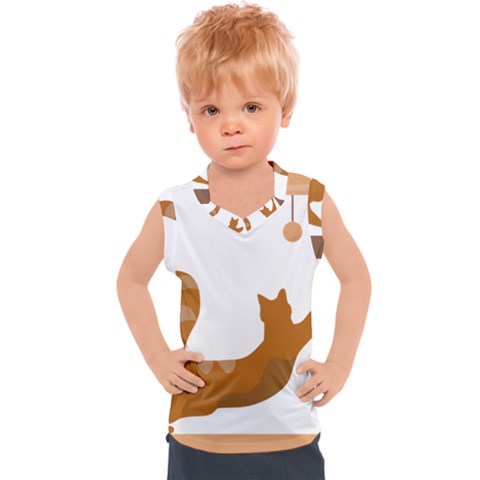 Animal Cat Pet Feline Mammal Kids  Sport Tank Top by Semog4