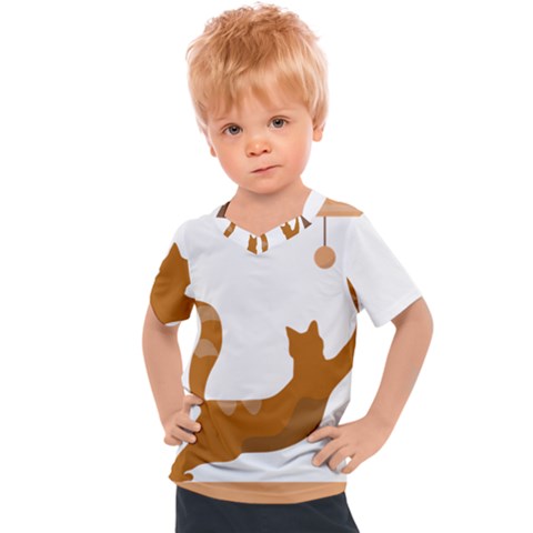 Animal Cat Pet Feline Mammal Kids  Sports Tee by Semog4