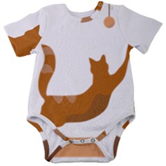 Animal Cat Pet Feline Mammal Baby Short Sleeve Bodysuit by Semog4