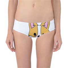 Puppy Cartoon Corgi Classic Bikini Bottoms by Semog4