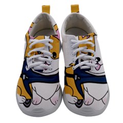 Puppy Cartoon Corgi Women Athletic Shoes by Semog4