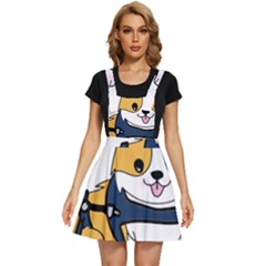 Puppy Cartoon Corgi Apron Dress by Semog4