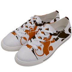 Lions Animals Wild Cats Men s Low Top Canvas Sneakers by Semog4