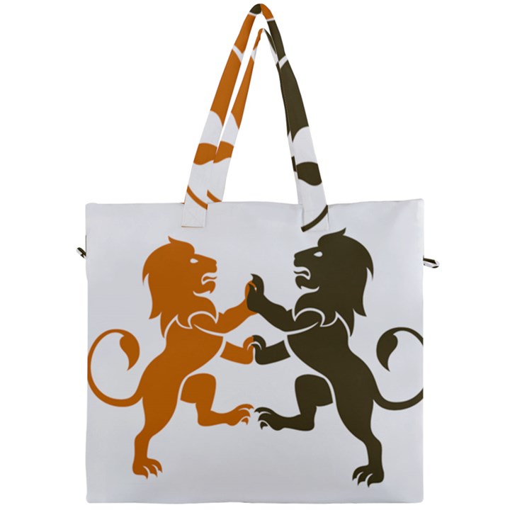 Lions Animals Wild Cats Canvas Travel Bag