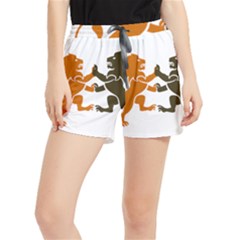 Lions Animals Wild Cats Women s Runner Shorts by Semog4